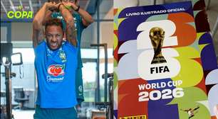 Neymar ganha figurinha no álbum da Copa após atualização da Panini