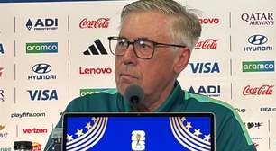 Ancelotti mostra otimismo, mas prega cautela contra Marrocos: 'Sem medo, se você vê um leão, acha que é um gato'