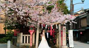 Depois do turismo de massa, Japão vira destino para casamentos estrangeiros