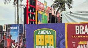 Copacabana vive clima de Copa e deve receber 10 mil para jogo de estreia