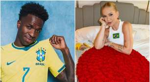 Após buquê de Virginia, fãs lotam perfil de Vini Jr. com pedidos para a estreia do Brasil na Copa