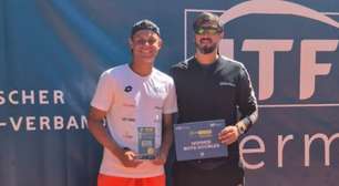 Livas Damazio é campeão de duplas em Bamberg, na Alemanha