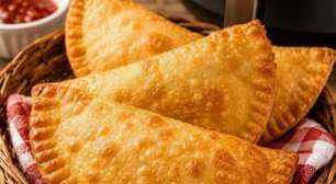 Pastel na airfryer: petisco fácil para o jogo do Brasil