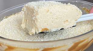 Cremoso de abacaxi e doce de leite delicioso, feito sem precisar ir ao fogo de um jeito prático