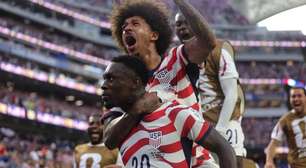 Estados Unidos voltam a golear em Copa do Mundo após quase 100 anos