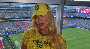Virgínia diz que torceu por gol de Vini Jr. e desconversa sobre volta com craque: 'Nada a dizer'