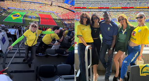 Ana Maria, Anitta e mais: veja os famosos que foram ao jogo de estreia do Brasil na Copa