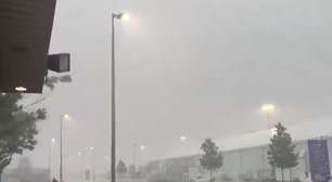 Tempestade aciona alerta de emergência no estádio de estreia do Brasil na Copa do Mundo