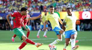 Novidade da Copa de 2026 é posta em prática e VAR corrige marcação de escanteio em Brasil x Marrocos
