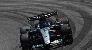 F1: Russell é pole position do GP de Barcelona; Bortoleto larga em 12º