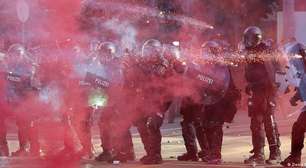 Protesto contra G7 tem confronto com a polícia em Genebra