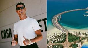 Nem só mansão, nem só iate: Cristiano Ronaldo esbanja luxo com terreno avaliado em R$ 150 milhões em ilha exclusiva de Dubai