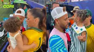 Bruna Biancardi mostrou o encontro de Neymar com os filhos antes do jogo entre Brasil e Marrocos pela Copa do Mundo