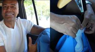 Absorvente na camisa? Denílson compartilha solução inusitada para driblar calor na Copa
