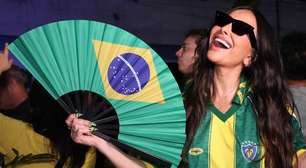 Com animal print, cristais e cropped, Sabrina Sato, Virgínia e Bruna Biancardi mostram como torcer pelo Brasil com estilo na Copa do Mundo