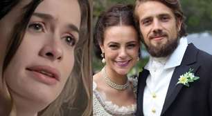 Desesperada! Resumo de 'Além do Tempo' (15 a 20 de junho): Lívia descobre noivado de Felipe e Melissa, Vitória passa mal e Bernardo corre risco em encontro com Bento