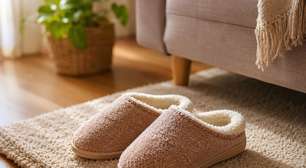Pantufas unem conforto, proteção e aconchego, mas exigem atenção na escolha do modelo.