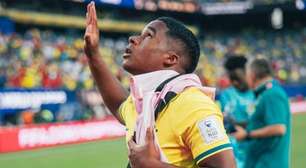 Endrick desabafa após ficar no banco na estreia do Brasil na Copa