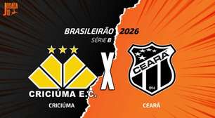 Criciúma x Ceará: Onde assistir, escalações e arbitragem