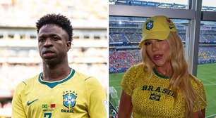 Vídeo faz fãs apontarem que Vini Jr. teria dedicado gol a Virginia Fonseca; entenda