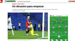 Imprensa internacional reage ao empate histórico de Cabo Verde com a Espanha na Copa