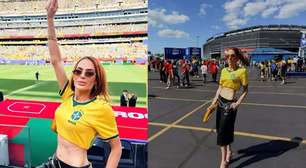 Geise Alves relata experiência única em jogo do Brasil