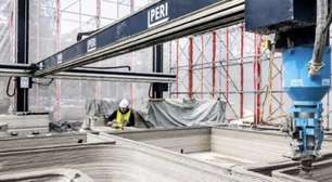 Impressora 3D que é capaz de erguer casas de 120 m² em 48 horas e chega à América Latina