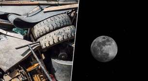 Há mais detritos produzidos pelo homem na Lua do que carros em um ferro-velho de cidade pequena - e ninguém sabe o que fazer com eles