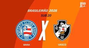 Bahia x Vasco (Sub-20): onde assistir, escalações e arbitragem
