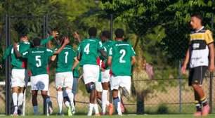 Palmeiras massacra o Criciúma e segue líder do Brasileiro Sub-20