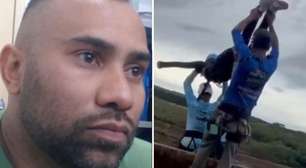 Chocante! Instrutor preso revela o que fez após arremessar jovem sem corda da ponte