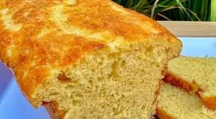 Pão de milho sem sovar que fica extremamente fofinho e macio, feito de um jeito super prático
