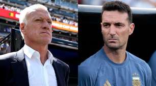 Deschamps e Scaloni começam bem a disputa por recorde que dura 88 anos