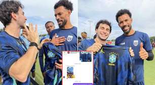 Herói de Cabo Verde, Vozinha ganha camisa da Seleção Brasileira de presente
