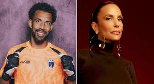 Ivete Sangalo faz convite ao goleiro Vozinha