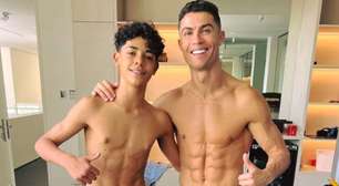 Filho de Cristiano Ronaldo faz 16 anos e ganha homenagens no dia de estreia do pai na Copa
