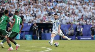Messi se torna primeiro jogador a atuar em seis Copas do Mundo