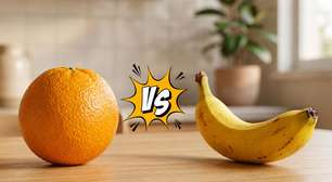 Laranja ou banana depois do almoço: qual é a melhor escolha para a sua tarde?