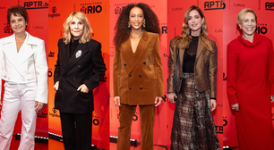 Veludo cotelê, alfaiataria oversized e brilho metalizado: Taís Araújo, Renata Sorrah, Mel Lisboa e mais famosos apostam em looks marcantes no Prêmio APTR