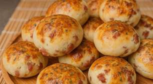 Pão de linguiça super recheado e com uma massa tão fofinha e saborosa que todo mundo vai amar