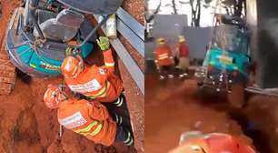 Funcionário morre soterrado após deslizamento em obra em Brasília