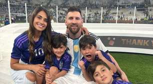 Antonela Roccuzzo homenageia Messi após recorde em Copa: 'Que privilégio é te ver fazer história'