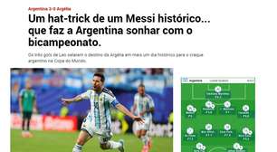 'Deslumbrante' e 'histórico': recorde de Messi repercute na imprensa internacional