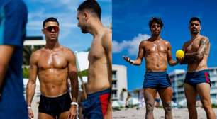 Jogadores de Portugal rebatem críticas e defendem ida à praia antes de estreia na Copa: 'Faz parte da adaptação'