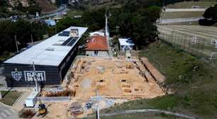 Atlético avança na construção de novo prédio da base no CT