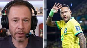 Vaza vídeo polêmico de Tiago Leifert enaltecendo Neymar: 'Defendo mesmo'