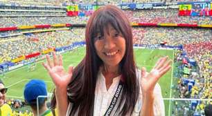 Há quase três décadas acompanhando o Brasil, repórter japonesa mantém fé no hexa