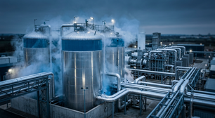 O ar líquido congelado a quase 200 graus negativos está virando bateria gigante no Reino Unido para guardar energia e devolver eletricidade quando a rede ameaça falhar