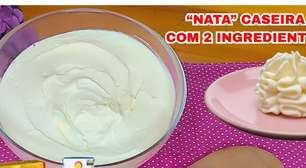 Nata caseira bem firme, uma receita secreta incrível, perfeita para recheios e coberturas