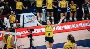 Seleção brasileira feminina de vôlei bate Bélgica em jogo de cinco sets na Liga das Nações